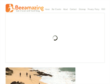 Tablet Screenshot of beeamazing.com